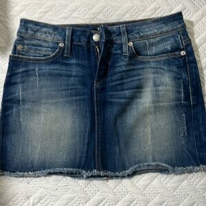 Bebe size 25 Jean skirt